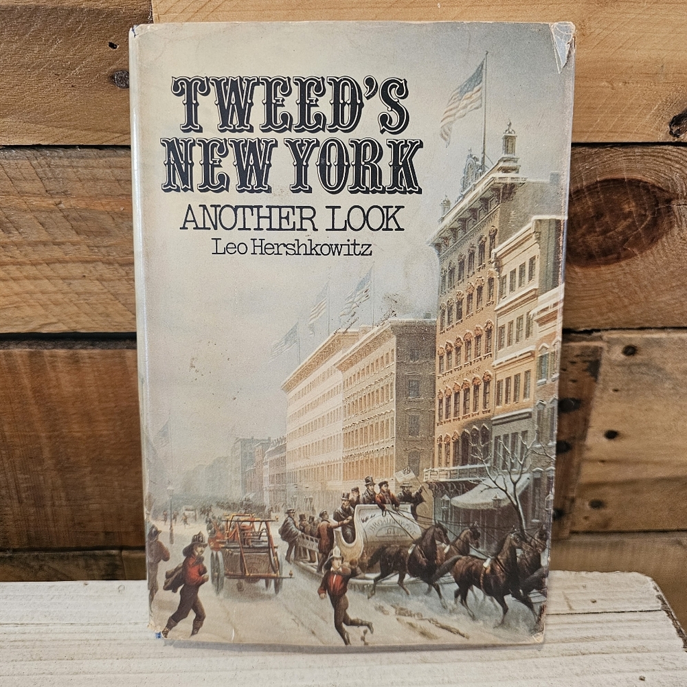 Vintage 1977 "Tweed's New York: Another Look" by Leo Hershkowitz